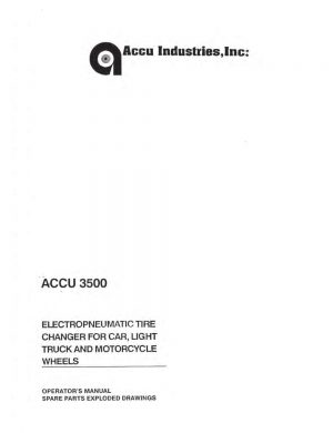 Accu-turn 3500 Parts