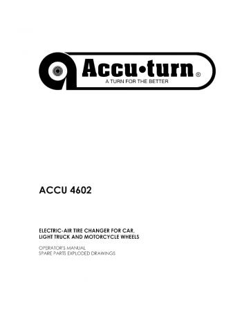 Accu-turn 4602 Parts