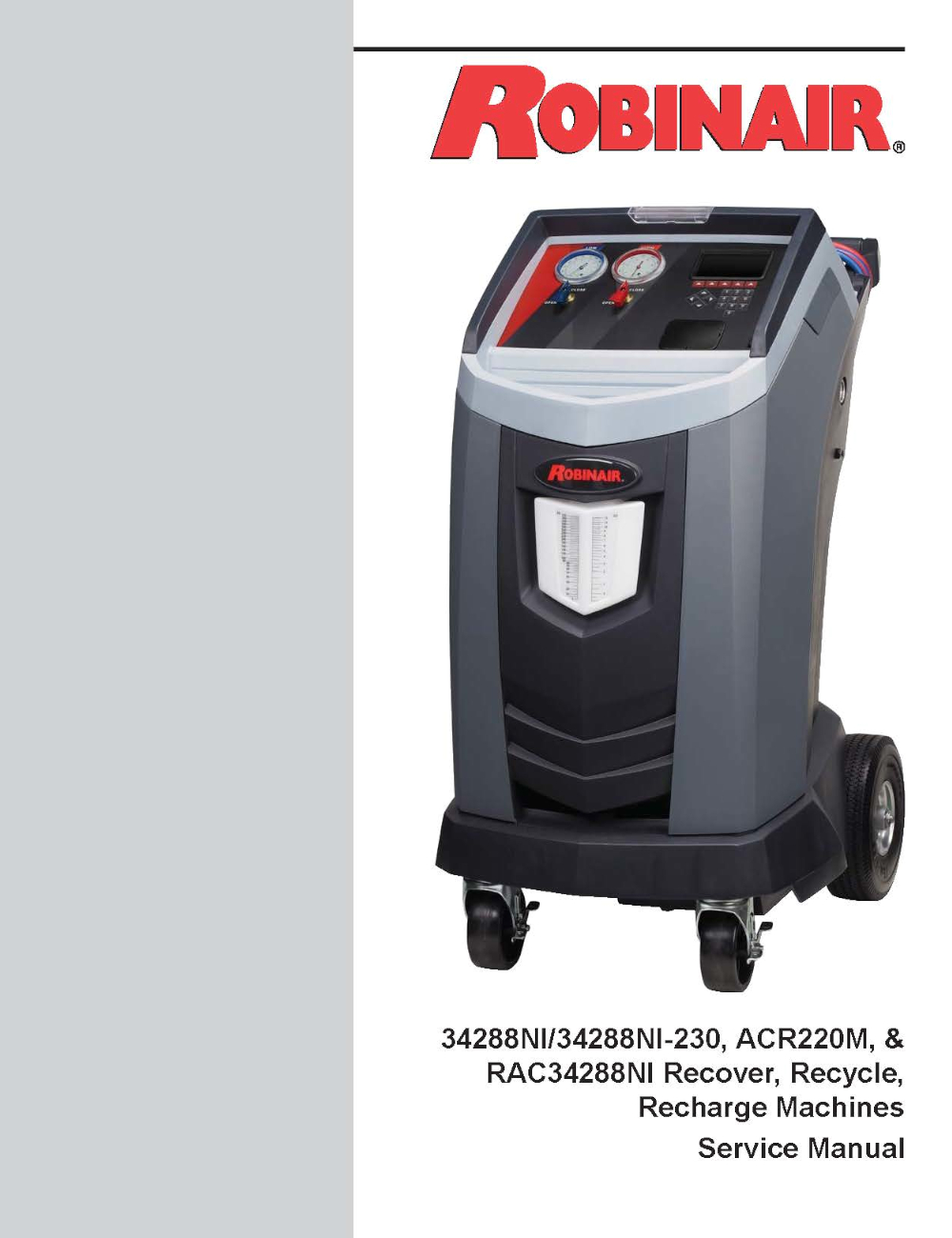 Robinair 34288NI Parts